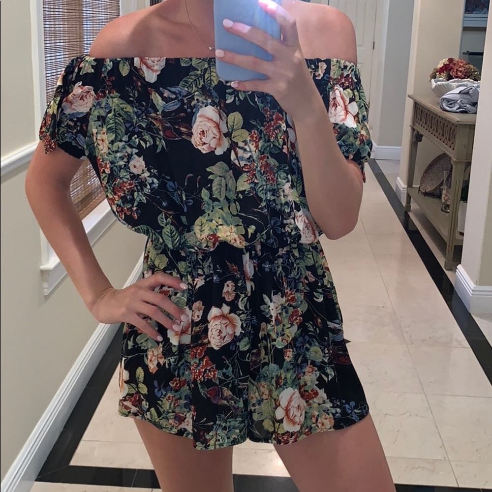 LF Floral Romper